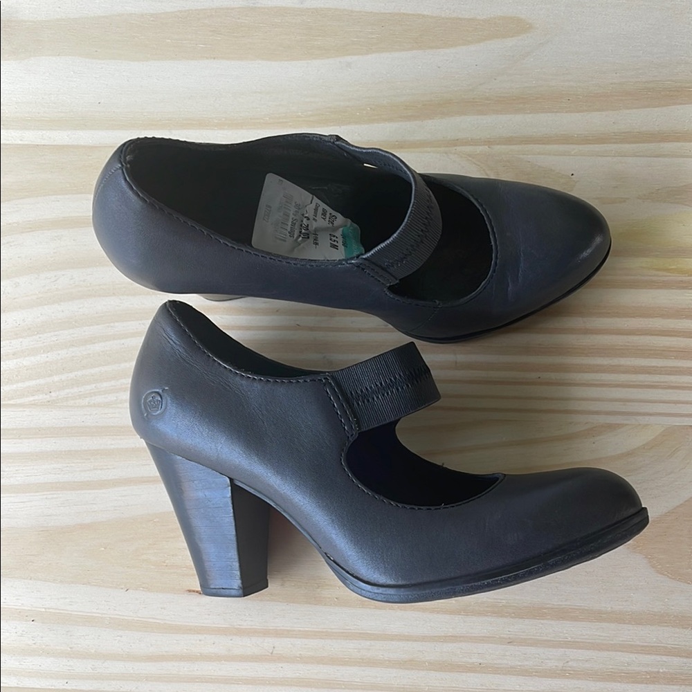 Born Black Heels Mary Jane Style - Picture 9 of 13